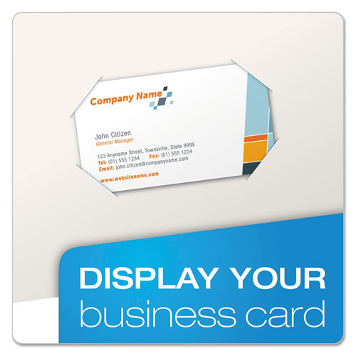 Oxford™ High Gloss Laminated Paperboard Folder, 100-sheet Capacity, 11 X 8.5, White, 25-box freeshipping - TVN Wholesale