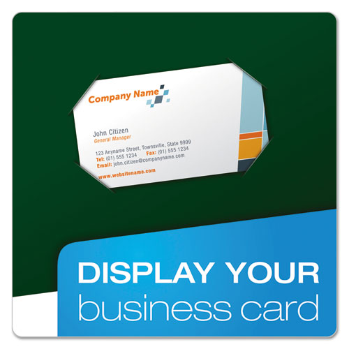 Oxford™ High Gloss Laminated Paperboard Folder, 100-sheet Capacity, 11 X 8.5, Green, 25-box freeshipping - TVN Wholesale