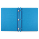 Oxford™ Title Panel And Border Front Report Cover, 3-prong Fastener, Panel And Border Cover, 0.5" Cap, 8.5 X 11, Light Blue, 25-box freeshipping - TVN Wholesale