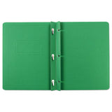 Oxford™ Title Panel And Border Front Report Cover, Three-prong Fastener, 0.5" Capacity, 8.5 X 11, Light Green-light Green, 25-box freeshipping - TVN Wholesale