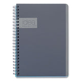Oxford™ Idea Collective Professional Notebook, 1 Subject, Medium-college Rule, Gray Cover, 8 X 4.87, 80 Sheets freeshipping - TVN Wholesale