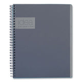 Oxford™ Idea Collective Professional Notebook, 1 Subject, Medium-college Rule, Gray Cover, 9.5 X 6.62, 80 Sheets freeshipping - TVN Wholesale