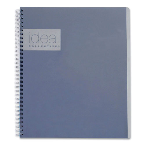 Oxford™ Idea Collective Action Notebook, 1 Subject, Dotted Rule-project-management Format, Gray Cover, 11 X 8.25, 80 Sheets freeshipping - TVN Wholesale