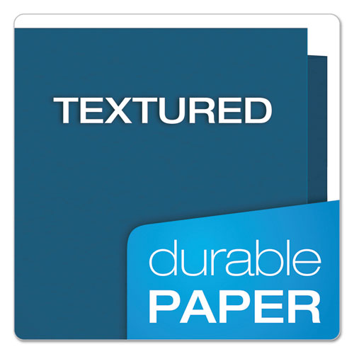 Oxford™ Twin-pocket Folders With 3 Fasteners, 0.5" Capacity, 11 X 8.5, Blue, 25-box freeshipping - TVN Wholesale