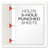 Oxford™ Twin-pocket Folders With 3 Fasteners, 0.5" Capacity, 11 X 8.5, White, 25-box freeshipping - TVN Wholesale