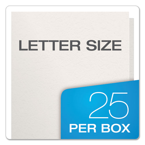 Oxford™ Twin-pocket Folders With 3 Fasteners, 0.5" Capacity, 11 X 8.5, White, 25-box freeshipping - TVN Wholesale