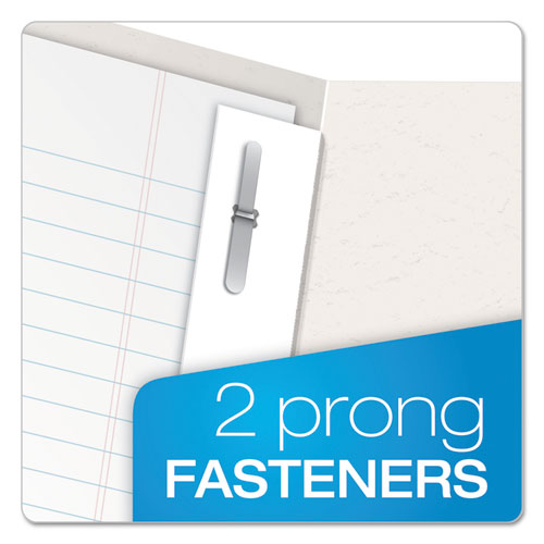 Oxford™ Twin-pocket Folders With 3 Fasteners, 0.5" Capacity, 11 X 8.5, White, 25-box freeshipping - TVN Wholesale