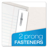 Oxford™ Twin-pocket Folders With 3 Fasteners, 0.5" Capacity, 11 X 8.5, White, 25-box freeshipping - TVN Wholesale