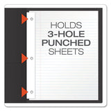 Oxford™ Twin-pocket Folders With 3 Fasteners, 0.5" Capacity, 11 X 8.5, Black 25-box freeshipping - TVN Wholesale