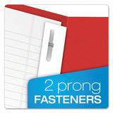 Oxford™ Twin-pocket Folders With 3 Fasteners, 0.5" Capacity, 11 X 8.5, Red, 25-box freeshipping - TVN Wholesale