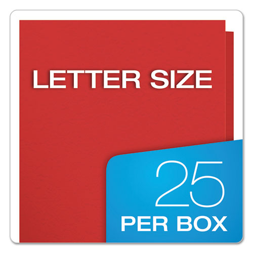 Oxford™ Twin-pocket Folders With 3 Fasteners, 0.5" Capacity, 11 X 8.5, Red, 25-box freeshipping - TVN Wholesale
