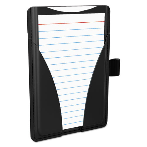 Oxford™ At Hand Note Card Case, Holds 25 3 X 5 Cards, 5.5 X 3.75 X 5.33, Poly, Black freeshipping - TVN Wholesale