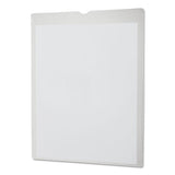 Oxford™ Utili-jac Heavy-duty Clear Plastic Envelopes, 8 1-2 X 11, Letter, 50-box freeshipping - TVN Wholesale