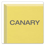 Oxford™ Unruled Index Cards, 4 X 6, Canary, 100-pack freeshipping - TVN Wholesale