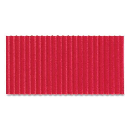 Pacon® Corobuff Corrugated Paper Roll, 48" X 25 Ft, Flame Red freeshipping - TVN Wholesale