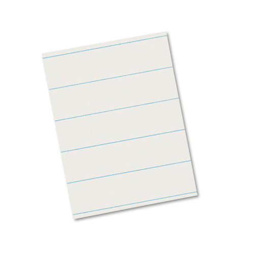 Pacon® Ruled Newsprint Paper, 3-8" Short Rule, 8.5 X 11, 500-pack freeshipping - TVN Wholesale