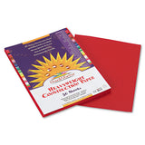 SunWorks® Construction Paper, 58lb, 9 X 12, Red, 50-pack freeshipping - TVN Wholesale