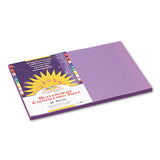 SunWorks® Construction Paper, 58lb, 12 X 18, Violet, 50-pack freeshipping - TVN Wholesale