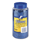 Pacon® Spectra Glitter, 0.04 Hexagon Crystals, Blue, 16 Oz Shaker-top Jar freeshipping - TVN Wholesale