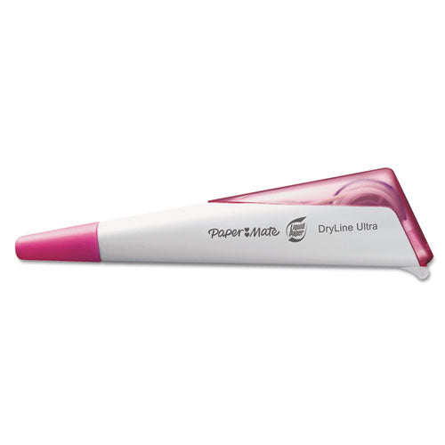 Paper Mate® Liquid Paper® Dryline Ultra Correction Tape Pen, Refillable, 1-5" X 235", 3-pk, Asstd freeshipping - TVN Wholesale