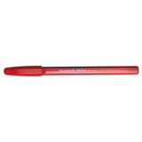 Paper Mate® Inkjoy 100 Ballpoint Pen, Stick, Medium 1 Mm, Red Ink, Red Barrel, Dozen freeshipping - TVN Wholesale