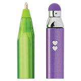 Paper Mate® Inkjoy 100 Ballpoint Pen-stylus, Stick, Medium 1 Mm, Black Ink, Black Barrel, Dozen freeshipping - TVN Wholesale