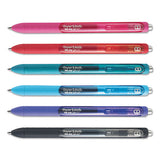 Inkjoy Gel Pen, Retractable, Medium 0.7 Mm, Assorted Ink And Barrel Colors, 6-pack