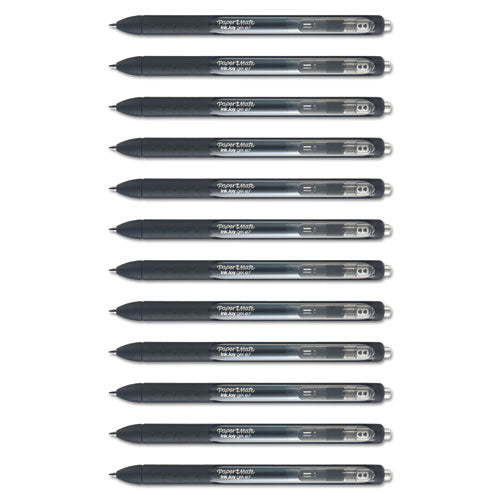 Paper Mate® Inkjoy Gel Pen, Retractable, Medium 0.7 Mm, Black Ink, Black Barrel, Dozen freeshipping - TVN Wholesale