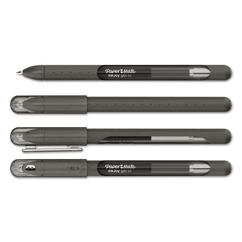 Paper Mate® Inkjoy Gel Pen, Retractable, Medium 0.7 Mm, Black Ink, Black Barrel, 36-pack freeshipping - TVN Wholesale