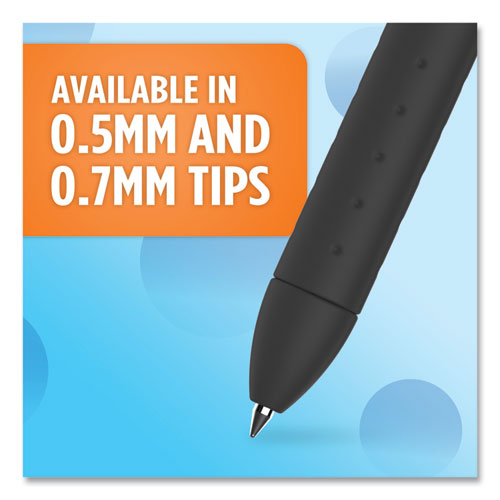 Paper Mate® Inkjoy Gel Pen, Stick, Medium 0.7 Mm, Black Ink, Black Barrel, Dozen freeshipping - TVN Wholesale