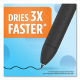 Paper Mate® Inkjoy Gel Pen, Stick, Fine 0.5 Mm, Black Ink, Black Barrel, Dozen freeshipping - TVN Wholesale