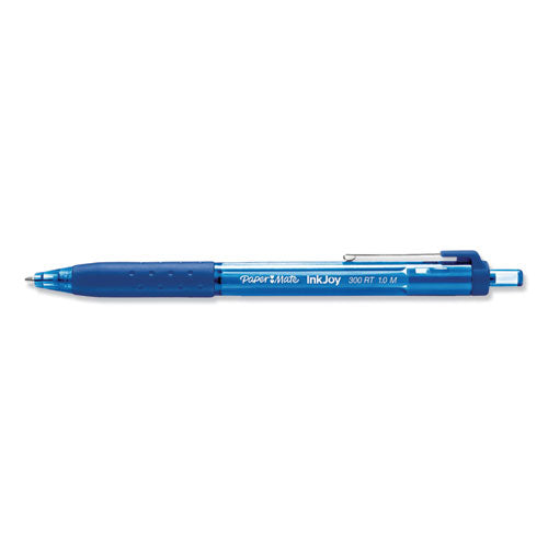 Paper Mate® Inkjoy 300 Rt Ballpoint Pen, Retractable, Medium 1 Mm, Blue Ink, Blue Barrel, 36-pack freeshipping - TVN Wholesale