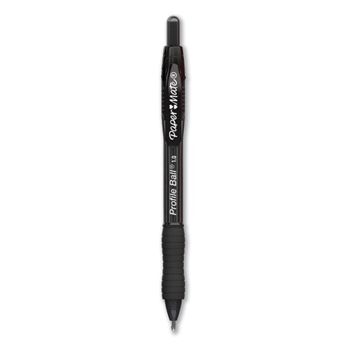 Paper Mate® Profile Ballpoint Pen, Retractable, Medium 1 Mm, Black Ink, Translucent Black Barrel, 36-pack freeshipping - TVN Wholesale