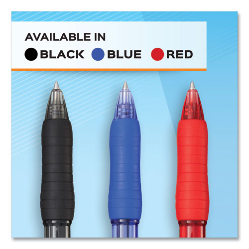 Paper Mate® Profile Gel Pen, Retractable, Fine 0.5 Mm, Black Ink, Translucent Black Barrel, Dozen freeshipping - TVN Wholesale