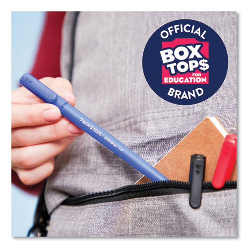 Paper Mate® Write Bros. Ballpoint Pen Value Pack, Stick, Medium 1 Mm, Black Ink, Black Barrel, 120-pack freeshipping - TVN Wholesale