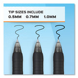 Paper Mate® Profile Gel Pen, Retractable, Fine 0.5 Mm, Blue Ink, Translucent Blue Barrel, Dozen freeshipping - TVN Wholesale