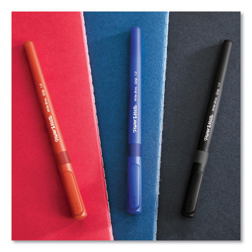 Paper Mate® Write Bros. Grip Ballpoint Pen, Stick, Medium 1 Mm, Blue Ink, Blue Barrel, Dozen freeshipping - TVN Wholesale