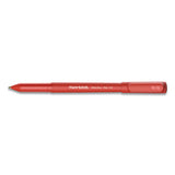 Paper Mate® Write Bros. Ballpoint Pen, Stick, Fine 0.8 Mm, Red Ink, Red Barrel, Dozen freeshipping - TVN Wholesale