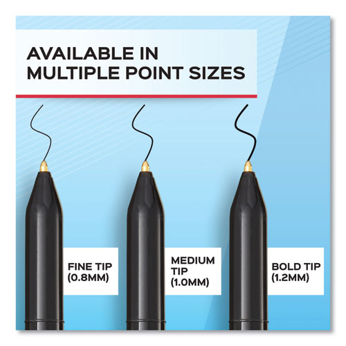 Paper Mate® Write Bros. Ballpoint Pen, Stick, Bold 1.2 Mm, Black Ink, Black Barrel, Dozen freeshipping - TVN Wholesale
