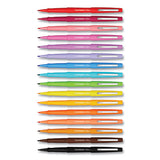 Flair Scented Felt Tip Porous Point Pen, Stick, Medium 0.7 Mm, Assorted Ink And Barrel Colors, 16-pack