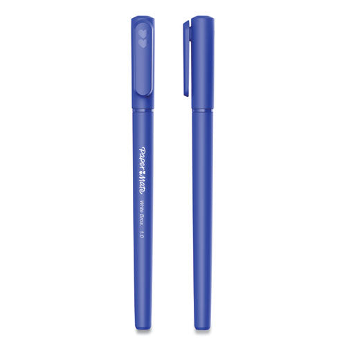 Paper Mate® Write Bros. Ballpoint Pen, Stick, Medium 1 Mm, Blue Ink, Blue Barrel, Dozen freeshipping - TVN Wholesale