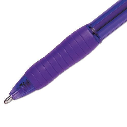 Paper Mate® Profile Ballpoint Pen, Retractable, Bold 1.4 Mm, Purple Ink, Purple Barrel, Dozen freeshipping - TVN Wholesale