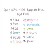 Paper Mate® Profile Ballpoint Pen, Retractable, Bold 1.4 Mm, Purple Ink, Purple Barrel, Dozen freeshipping - TVN Wholesale
