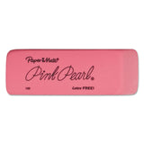 Pink Pearl Eraser, For Pencil Marks, Rectangular Block, Medium, Pink, 24-box