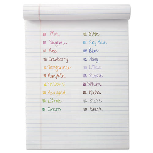 Paper Mate® Point Guard Flair Felt Tip Porous Point Pen, Stick, Medium 0.7 Mm, Blue Ink, Blue Barrel, Dozen freeshipping - TVN Wholesale