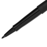 Paper Mate® Point Guard Flair Felt Tip Porous Point Pen, Stick, Medium 0.7 Mm, Black Ink, Black Barrel, Dozen freeshipping - TVN Wholesale