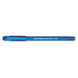 Flexgrip Ultra Ballpoint Pen, Stick, Fine 0.8 Mm, Blue Ink, Blue Barrel, Dozen