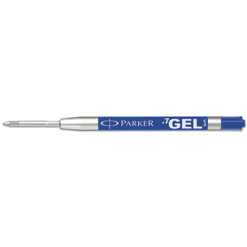 Parker® Refill For Parker Retractable Gel Ink Roller Ball Pens, Medium Conical Tip, Blue Ink, 2-pack freeshipping - TVN Wholesale