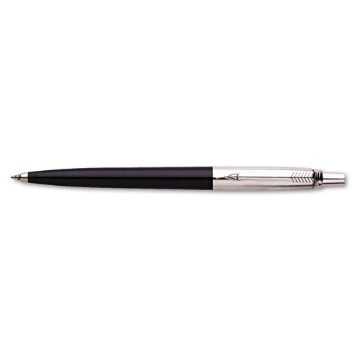 Parker® Jotter Ballpoint Pen, Retractable, Fine 0.5 Mm, Blue Ink, Stainless Steel Barrel freeshipping - TVN Wholesale