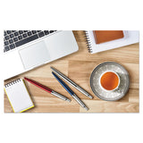 Parker® Jotter Gel Pen, Retractable, Medium 0.7 Mm, Black Ink, Stainless Steel Barrel freeshipping - TVN Wholesale